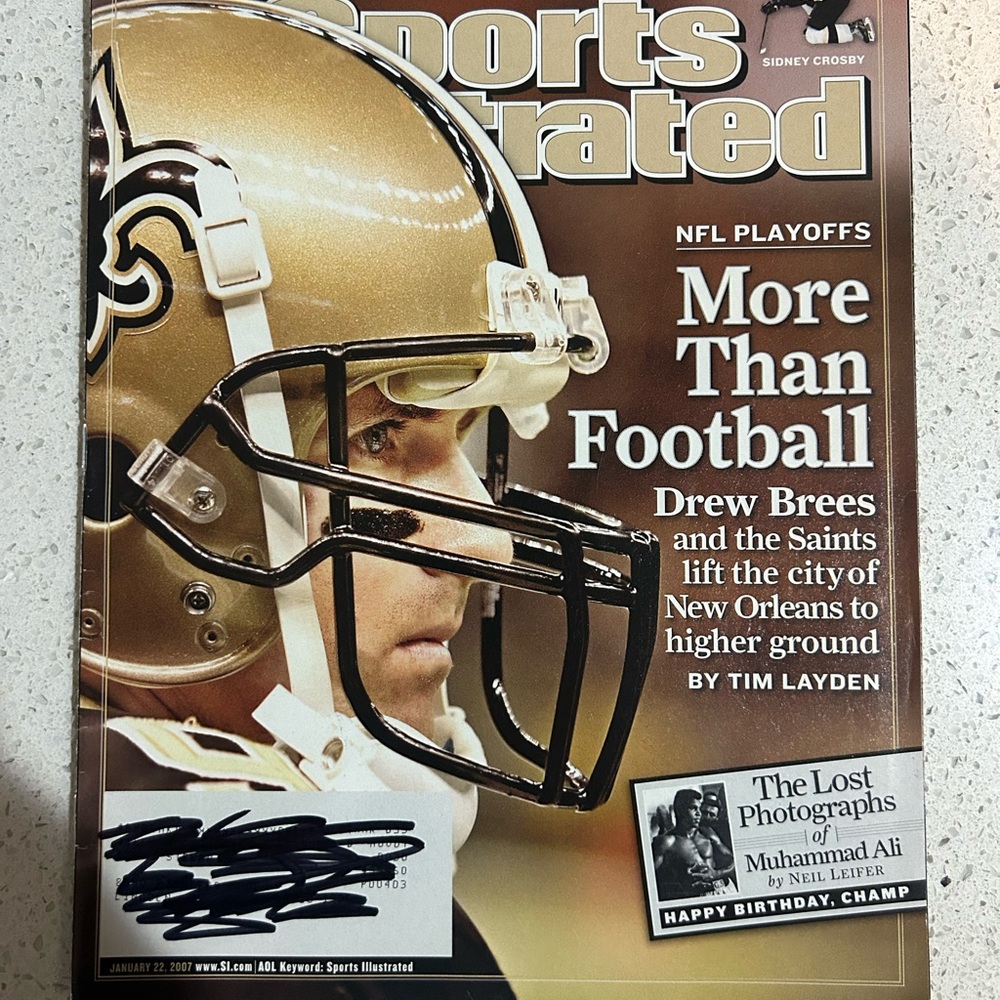 Sports Illustrated Drew Brees More Thann Football